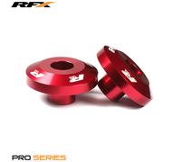 RFX Espaciadores de rueda trasera Pro FAST (rojo)