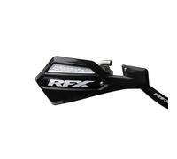 RFX Guardamanos Serie 1 (Negro/Blanco) con kit de montaje, blanco