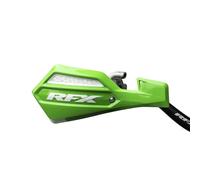 RFX Guardamanos Serie 1 (verde/blanco) con kit de montaje, blanco
