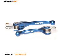RFX Juego de manetas flexibles forjadas para carreras (azul) - Yamaha WRF 250-450