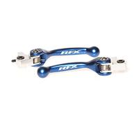 RFX Juego de palancas flexibles forjadas Race (azul) AJP Trials All (no Sherco)