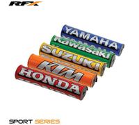 RFX Manillar deportivo de espuma (- Honda) estilo transversal universal 7/8, rojo
