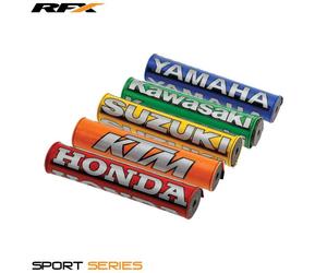 RFX Manillar deportivo de espuma (- Honda) estilo transversal universal 7/8, rojo