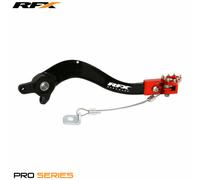 RFX Palanca de freno trasera Pro FT (Negro/Naranja), negro