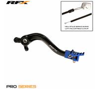 RFX Palanca de freno trasera Pro ST (Negro/Azul), negro