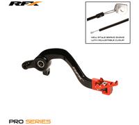 RFX Palanca del freno trasero Pro FT (Negro/Naranja) - KTM SX65