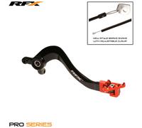 RFX Palanca del freno trasero Pro FT (Negro/Naranja) - KTM SX85