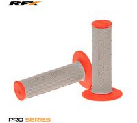 RFX Par de asas de dos componentes Parte central de la serie Pro negra (gris/naranja), negro