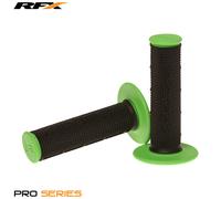 RFX Par de asas de dos componentes Parte central de la serie Pro negra (Negro/Verde), negro