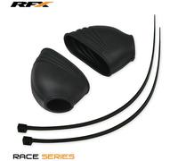 RFX Protectores de goma de reposapiés Universal Race (Black)