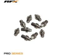 RFX Tornillo de repuesto de acero inoxidable para reposapiés Pro para Motocross (10 uds)