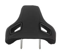 RFXLFMOXM cojín Lumbar para Viajes Reposacabezas de Cuero Negro para Asientos de Coche de Carreras, modificados, 2 Unidades/1 par, para 496 mm reposacabezas Coche