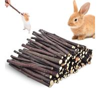 RFYTDCF 250 g de juguete para masticar para hámster, juguete para masticar, manzana, madera, roedor, conejo, palitos de manzana, hámster, accesorios para molar y rechinar dientes para mascotas