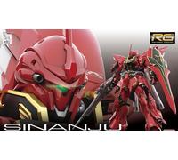 RG 22 GUNDAM Real Grade MMSN-06S Sinanju 1/144 Kit De Modelo Gunpla Bandai Japón