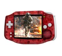 RG 34XX Consola De Juegos Portátil, Pantalla IPS De 3,4 Pulgadas, 3500 MAh, con Consola Retro De 5000 Juegos, Wi-Fi Multijugador Y HD TV out Retro-Red||256G