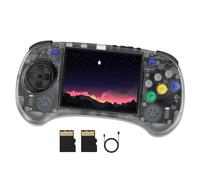 RG ARC-S - Consola de juegos de mano retro con pantalla IPS de 4 pulgadas, sistema Linux RK3566 CPU 64 bits, reproductor de videojuegos integrado con batería de 3500 mAh compatible con Bluetooth 4.2 y