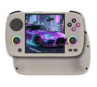 RG Cubexx Consola De Juegos Portátil RG Cubexx 3.95'' Pantalla IPS 720 * 720 con Tarjeta TF Admite Batería 3800mAh, Admite TV Y HDMI Linux Consolas De Juegos del Sistema-Grey||32G+128G