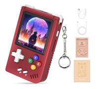 RG Nano Mini Consola de Juegos Retro de Mano,Emulador de Juegos de Bolsillo Pequeño Pre-Instalado 10000+ Juegos,Videoconsola de Aleación de Aluminio con Pantalla IPS de 1.54 Pulgadas Soporta (64g)