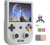 RG406V - Consola de juegos portátil Android 13 de 4 pulgadas, HD, IPS, 8 GB de RAM, 128 GB, almacenamiento RGB, iluminación RGB, reproductor de juegos, batería de 5500 mAh, soporte de juegos