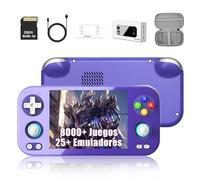 RG476H Consola Portátil Retro 256GB, Función de Soporte de IA, Emulador Portátil Android 13 con 8000+ Juegos 25+ Emuladores, Pantalla de 4,7 pulgadas LTPS In-Cell, WiFi Bluetooth Salida TV HD (Índigo)