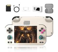 RG476H Consola Portátil Retro Sin Tarjeta SD, Función de Soporte de IA, Emulador Portátil Android 13 con 25+ Emuladores, Pantalla de 4,7 Pulgadas LTPS In-Cell, WiFi Bluetooth Salida TV HD (Gris)
