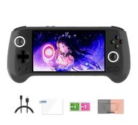 RG556 - Consola de juegos de mano retro, Android 13 Unisoc T820 de 5.4 pulgadas, compatible con pantalla AMOLED WiFi, reproductor de videojuegos para adultos y niños (4+128G)
