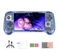 RG556 - Consola de juegos de mano retro, Android 13 Unisoc T820 de 5.4 pulgadas, compatible con pantalla AMOLED WiFi, reproductor de videojuegos para adultos y niños (4+128G)