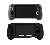 RG556 - Funda protectora de silicona suave para Anbernic RG556, funda de silicona de mano, anticaídas, antiarañazos, accesorios de consola de juegos (negro)