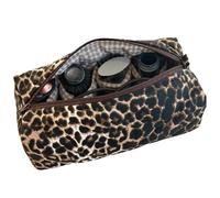 Rganizer Kosmetiktasche for Shark Flexstyle Haarstyling-Tools, linda bolsa de almacenamiento de maquillaje, bolsa de accesorios for secador de pelo, bolsa de viaje portátil(Leopard print style)