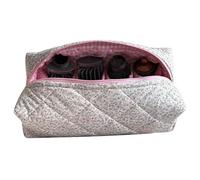 Rganizer Kosmetiktasche for Shark Flexstyle Haarstyling-Tools, linda bolsa de almacenamiento de maquillaje, bolsa de accesorios for secador de pelo, bolsa de viaje portátil(Floral style)