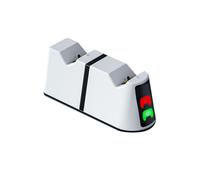 RGB Led Dual Controller Cargador para PS5/Slim Wireless DualSense Controller Joystick Gamepad Dock de Carga