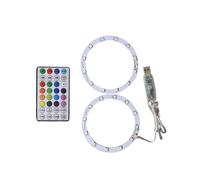 Rgb Led Light Strip Marquee Light Bar Strip + Remote Control for Host