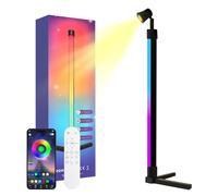 RGB Lightbar 50cm TV Luz de Fondo USB Operado Lámpara Ambiental 6W Smart Sync con La Música y el Control de APP, 360 ° Foco Giratorio, 270 ° ángulo de Lámpara para Juegos PC TV decoración