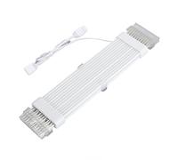 RGB PSU Extension Cable Cover Kit,Antioxidante Resistant RGB Power Extension Cable,for Motherboard Lighting Sync