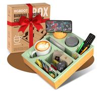 RGBDOT Bandeja Portavasos para Sofá - Bandeja Organizadora para Sofá, Bandeja de Playa de Silicona con Portavasos, Portabebidas para Sofá y Cama y Mesa Bandeja para Sofá para Aperitivos(verde)