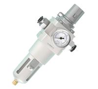 RGBENYQZ Filtro regulador y Reductor de presión de Aire for compresor de Aire de separación de Aceite y Agua AW2000-02 con Tratamiento de Fuente de Gas de Drenaje(AW5000 10)
