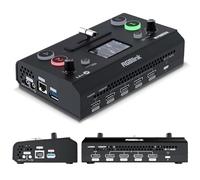 RGBlink Tarjeta de captura de video PCIe alternativa, transmite y graba en 1080P 60, 4 HDMI a USB 3.0 latencia ultra baja en PS5, PS4 Pro, Xbox Series X/S, Xbox One X, en OBS, Twitch, Zoom, YouTube