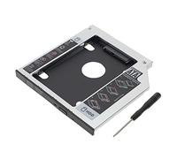 RGBS 9,5 mm SATA a SATA 2 nd HDD disco duro HD Caddy caso para Asus Acer HP Dell BenQ Sony portátil universal CD/DVD-ROM óptico Bay
