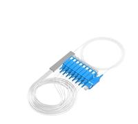 RGFDLJN 5 unids/Lote 1X16/1X8/1X4/1X2 PLC SC SM 0,9mm G657A1 PVC 1m FTTH Divisor de Fibra óptica(5pcs 1X16 SC UPC)