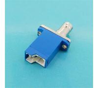 RGFDLJN Adaptador de Fibra óptica E2000-ST híbrido FF Hembra Verde Azul SM en ángulo Pulido UPC acoplador ST-E2000 Envío rápido 5 Piezas 10 Piezas 20 Piezas(Green 20pcs)