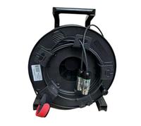 RGFDLJN Cable de conexión óptica blindado LC-LC BD24 2C 5 mm TPU monomodo 120 m/200 m/250 m con Tambor de 2 núcleos SM LSZH Impermeable for Exteriores ftthelink(150m LC-LC LSZH)