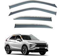 RGHDEHD Deflectores de Viento para Mitsubishi Eclipse Cross MK1-GK/GL/YA 2018 2019 2020 2021 2022 2023, Cortavientos Ventana Coche, Reducción de Ruido y Turbulencias del Aire