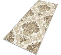 Rglxing Alfombras de Pasillo Larga Antideslizante 70X90CM Alfombra Cocina marrón Lavable de Área para Pasillo Corredor Salon Dormitorio Personalizable Entrada Casa Interior