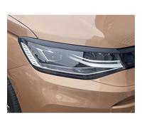 RGM Alerones de faros compatible con Volkswagen Caddy V 2020- (LED) (ABS)