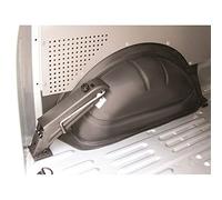 RGM Juego de cubiertas interiores para arcos de rueda Transporter T5 2003-2015 y T6 2015 (base de rueda larga), color negro