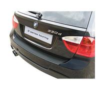 RGM Protector del Parachoques Trasero ABS Compatible con BMW Serie 3 E91 Touring 'M Bumper' 2005-2012 Negro