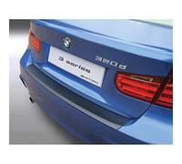 RGM Protector del Parachoques Trasero ABS Compatible con BMW Serie 3 F30 Berlina M-Sport 2012-2019 Negro