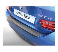 RGM Protector del Parachoques Trasero ABS Compatible con BMW Serie 4 F32 Coupe 7/2013-9/2020 'M-Sport' Incl. M4 Negro