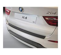RGM Protector del Parachoques Trasero ABS Compatible con BMW X4 F26 'SE' 2014-2018 Negro