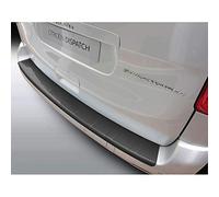 RGM Protector del Parachoques Trasero ABS Compatible con Citroën Jumpy (Dispatch) & Spacetourer/Fiat Scudo/Peugeot Expert & Traveller/Toyota Proace 9/2016- Negro 'Ribbed'